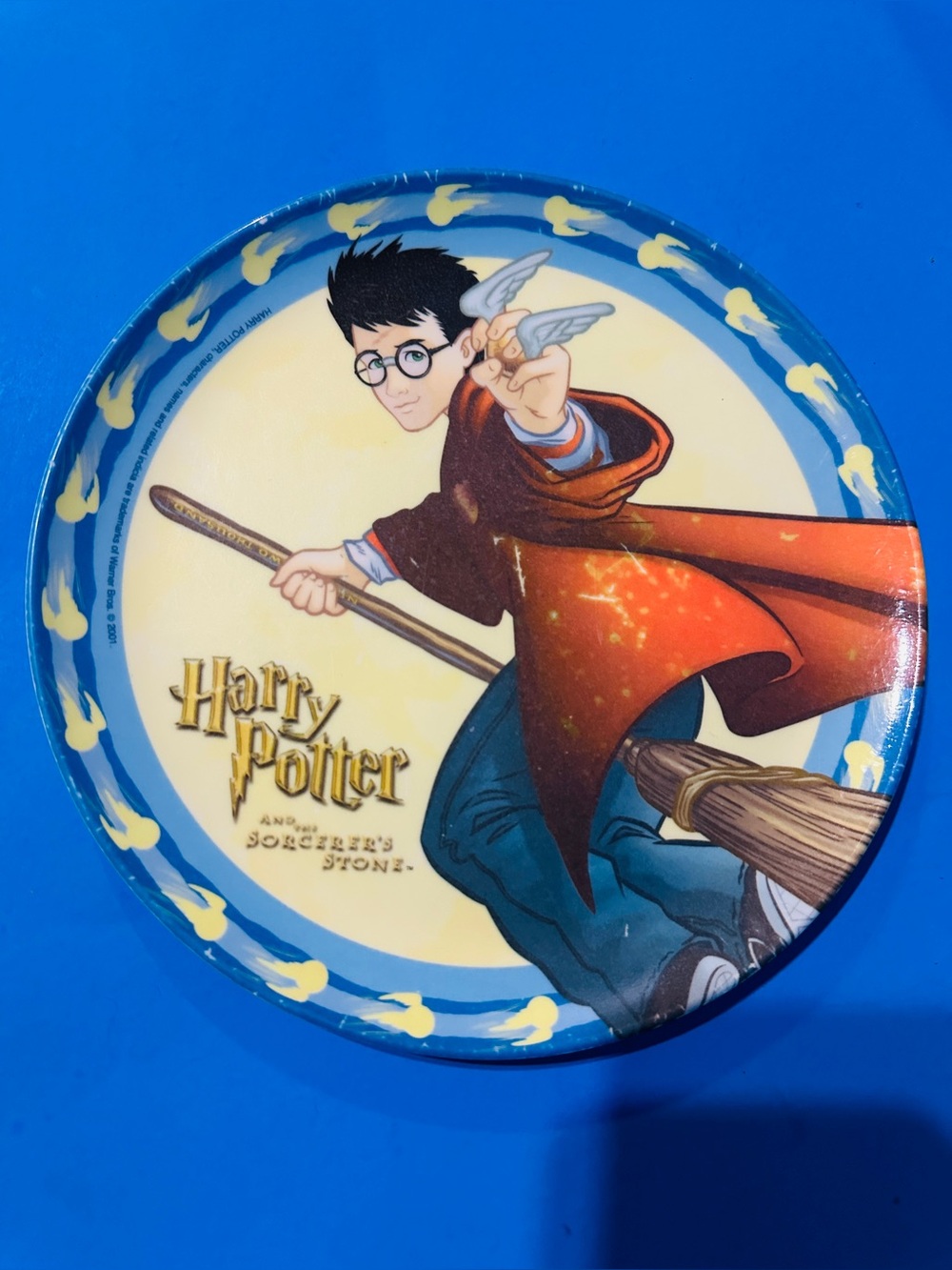 Harry Pottery And The Sorcerer’s Stone Melamine Kids Plate Y2K 2001 Warner Bros